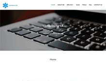 Tablet Screenshot of laptopdoctorcr.com